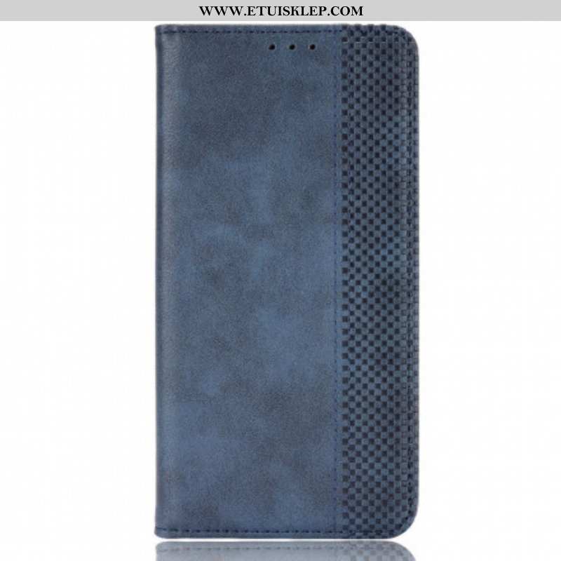 Etui Na Telefon do Moto G100 Etui Folio Stylizowany Efekt Skóry W Stylu Vintage